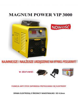 Spawarka inwertorowa MAGNUM POWER VIP 3000 160A